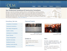 Tablet Screenshot of olmconsultancy.ie